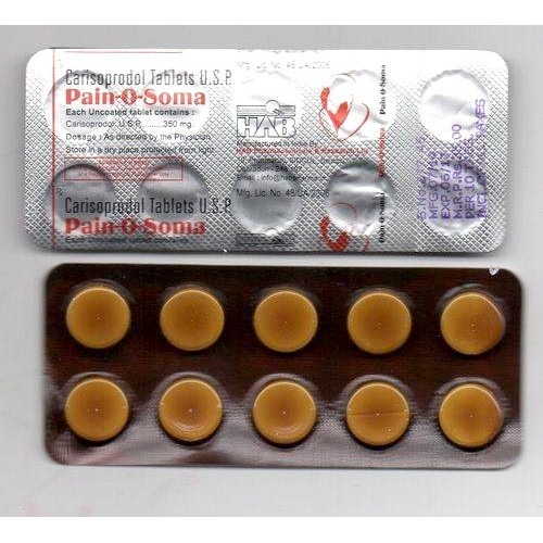 Buy Online PAIN O SOMA 350 MG Tablet in USA