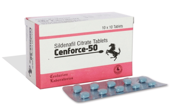 Buy Online CENFORCE 50 MG Tablet in USA, UPTO 36% Discount